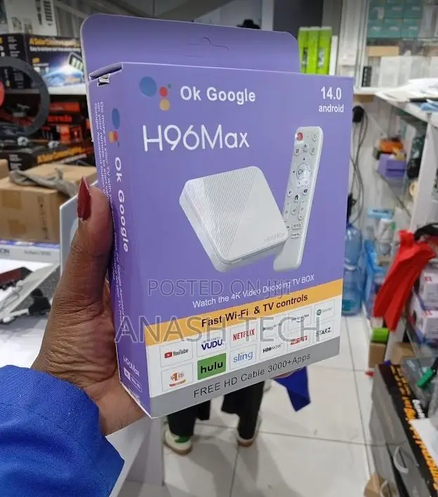 Android 14 TV Box Ultra HD Android Media Player