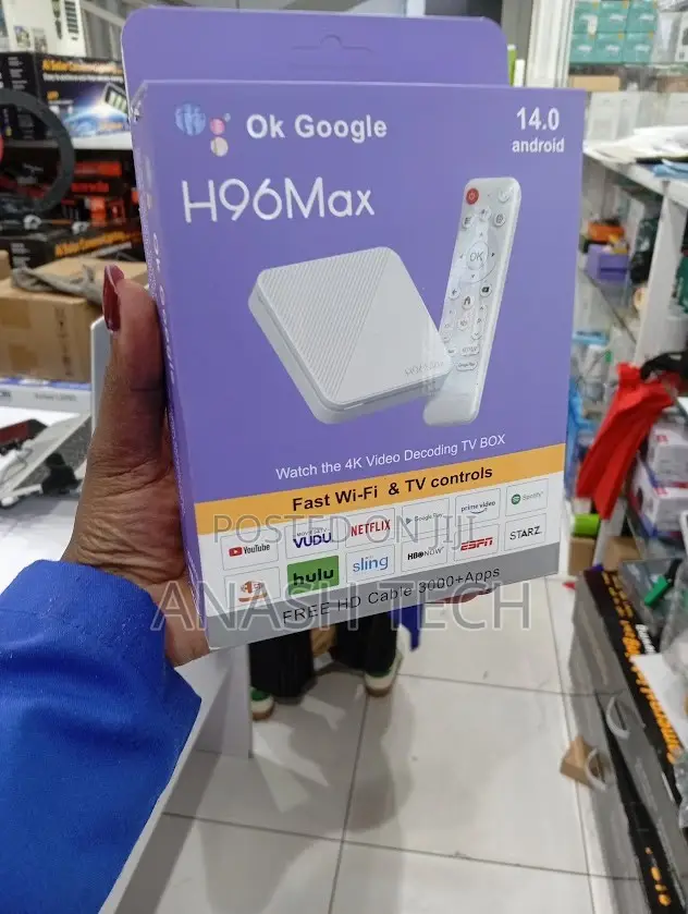 Android 14 TV Box Ultra HD Android Media Player