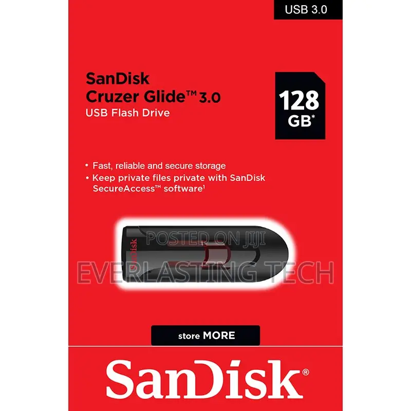 SanDisk Cruzer Glide | 128GB USB 3.0 Flash Drive
