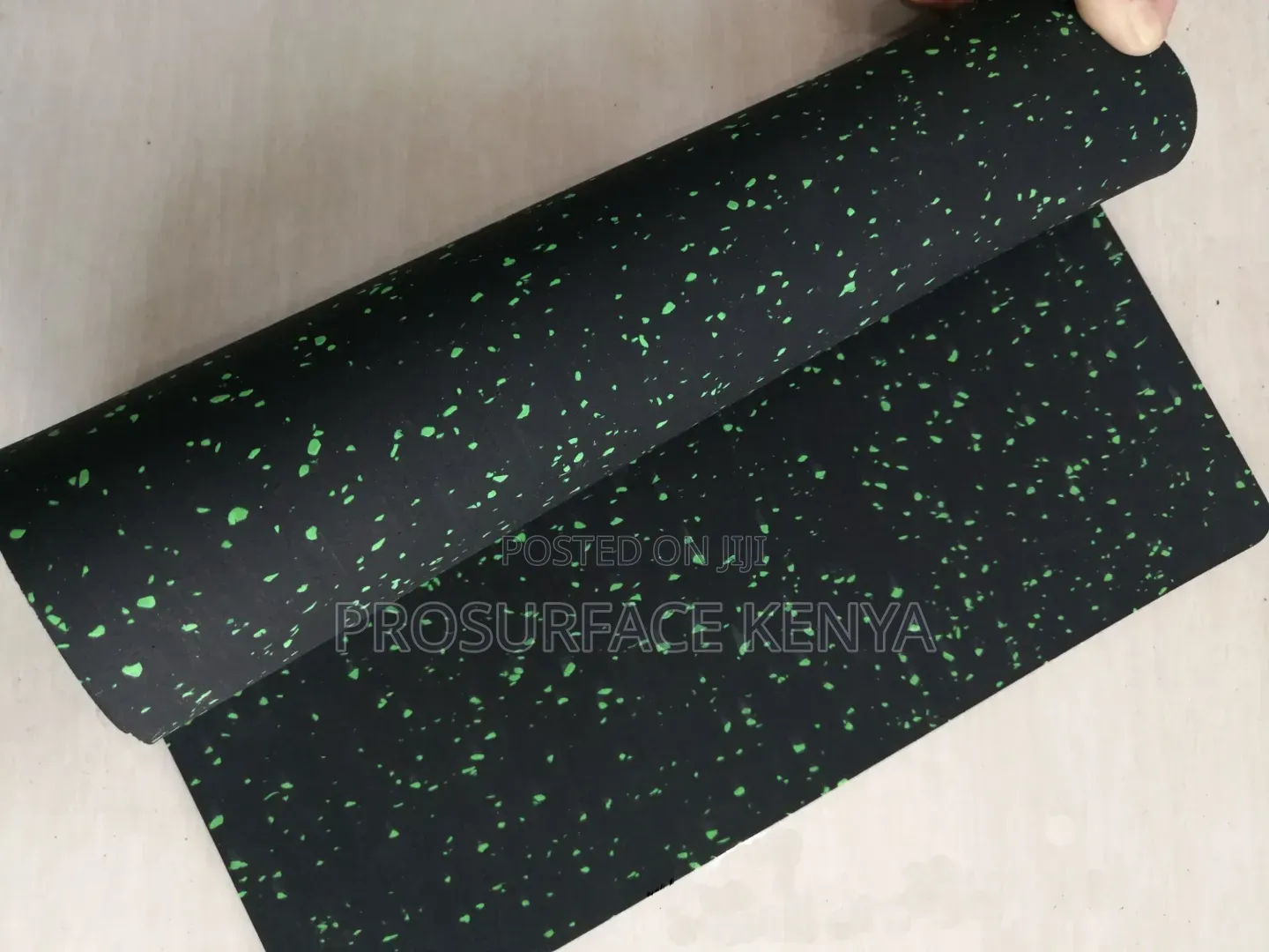 5mm Rubber Weight Room Flooring | Gym Strength Training Mat