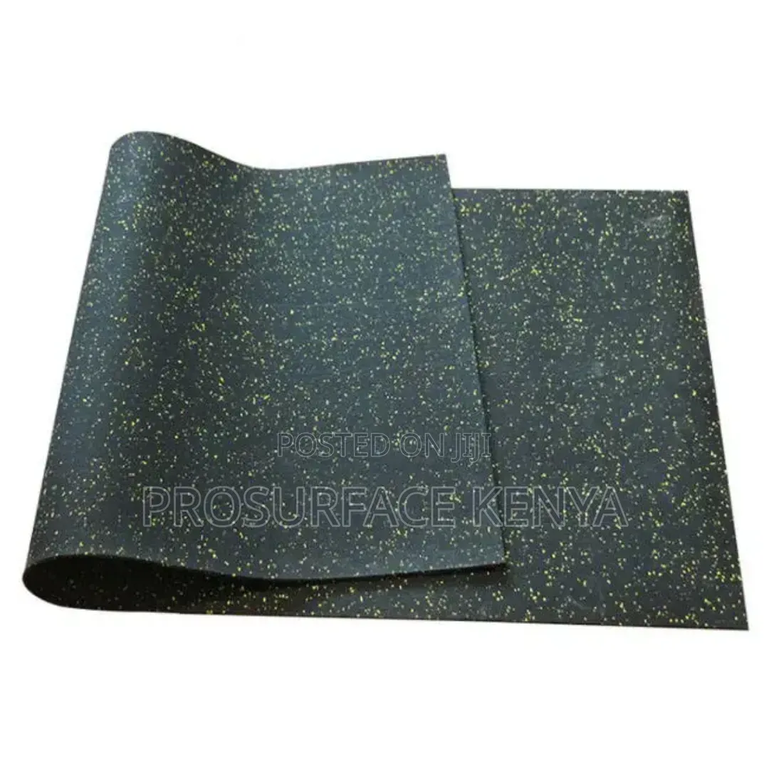 Rubber Gym Floor Mat 5mm | Fitness Centre Home Gym Flooring