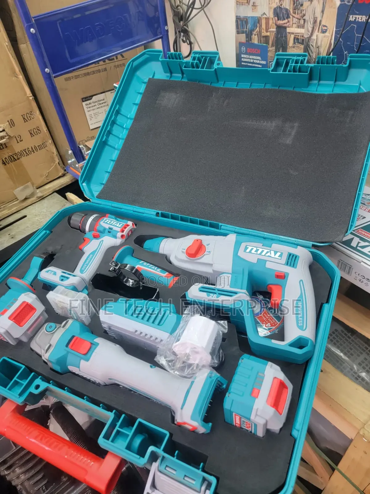 Total Cordless Tool Set 3in1