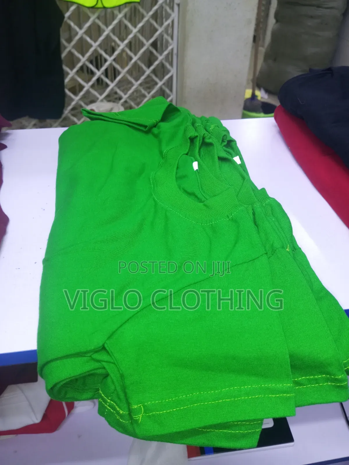 Dark Green Kids Roundnecks