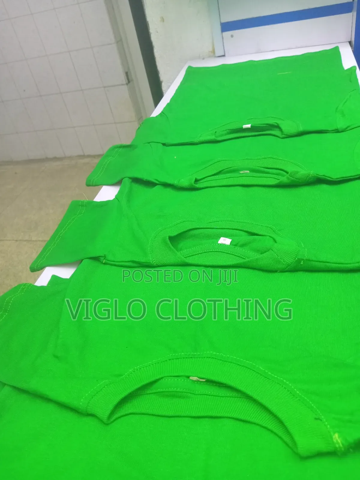 Dark Green Kids Roundnecks