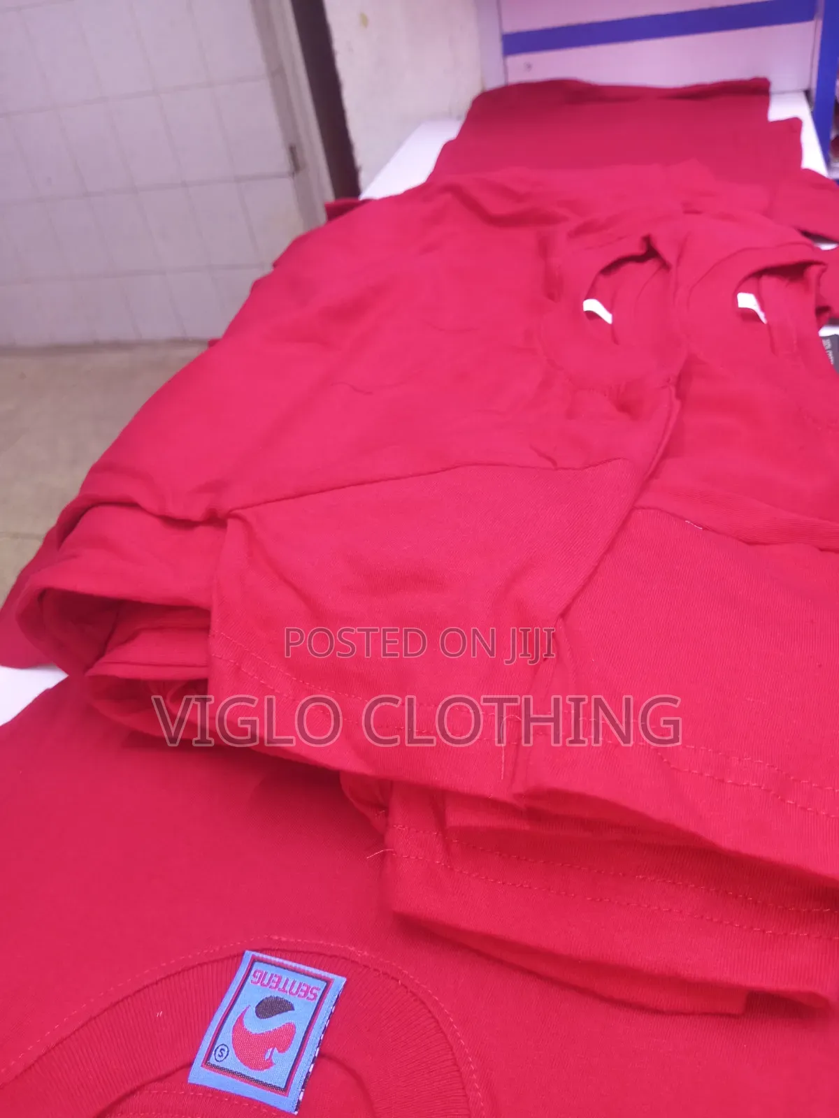 Plain Red Kids Shirts in Wholesale and Single Orders