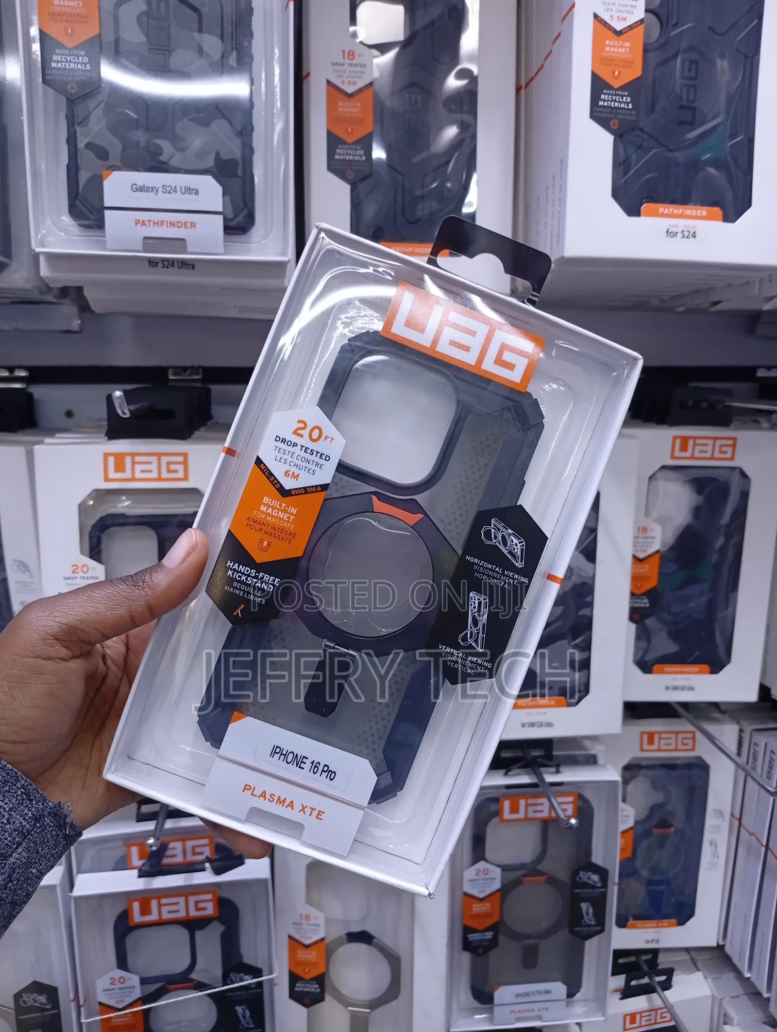 Armor Gear MagSafe Case in Packaged for the Apple iPhone 16 Pro.