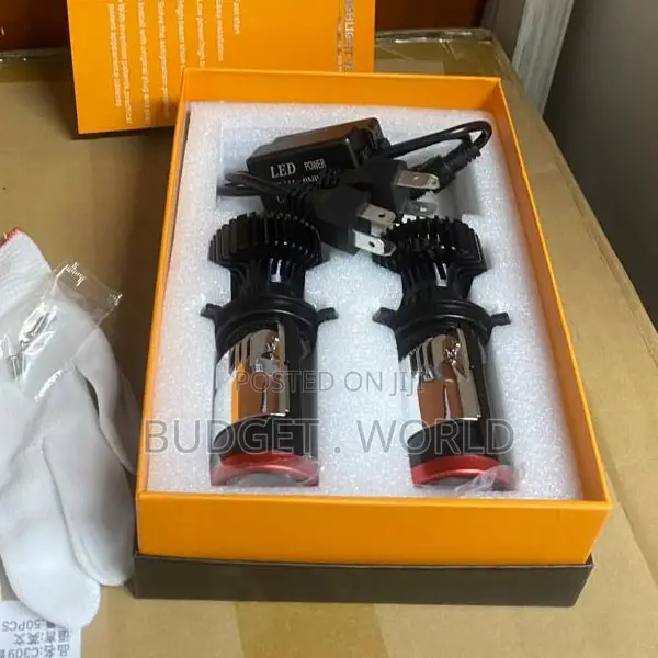 Y8 H4 LED Headlights – 30,000LM High/Low Beam Projector Bulbs