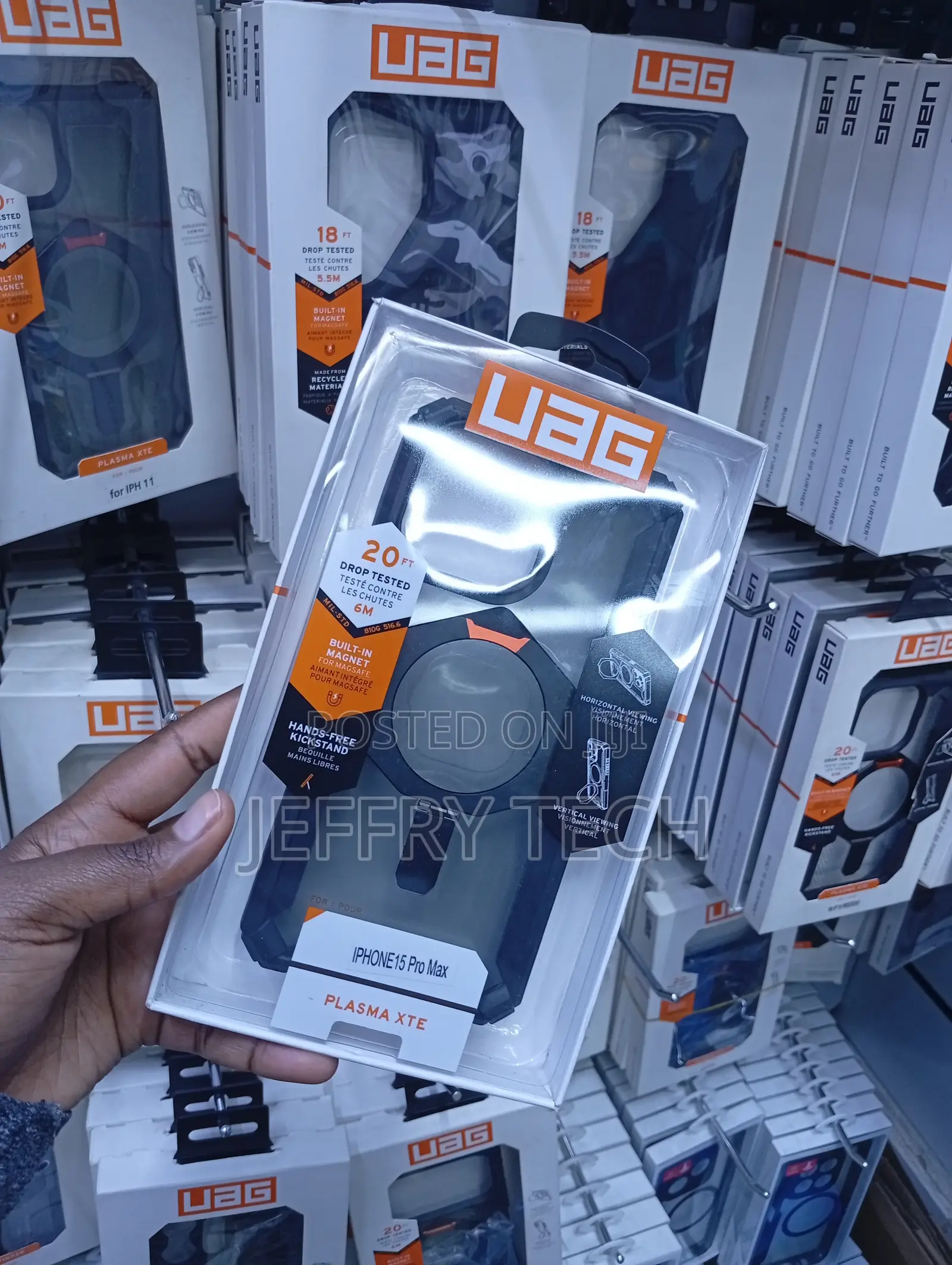 Urban Armor Gear Phone Case Designed for the iPhone 15 Pro Max