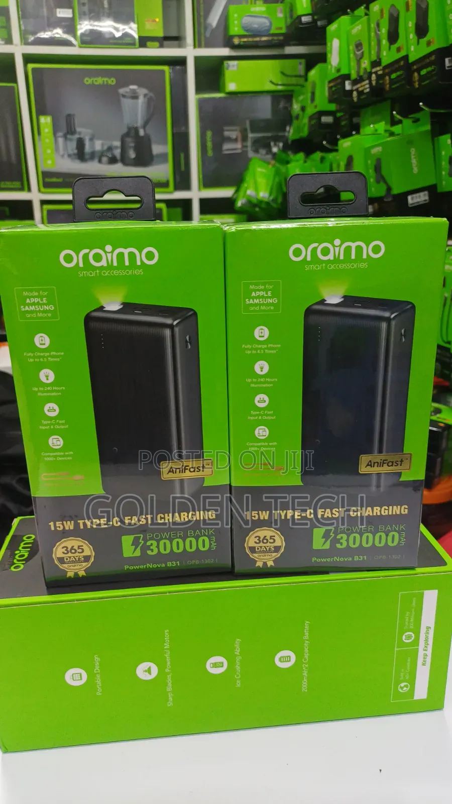 Oraimo PowerNova B31 30000mAh Power Bank