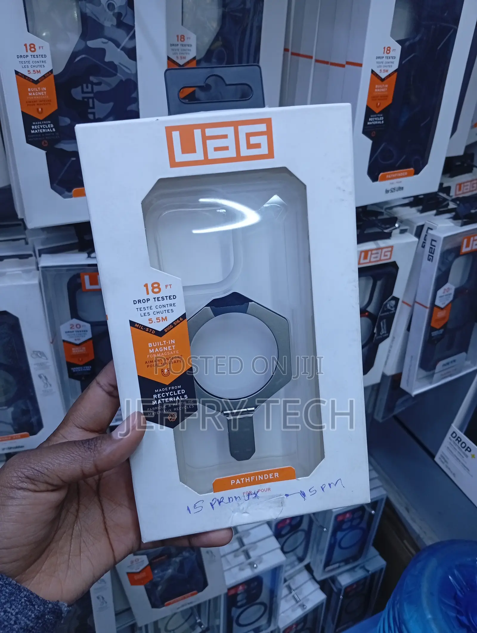 Urban Armor Gear Series Case With MagSafeiPhone 15 Pro Max.