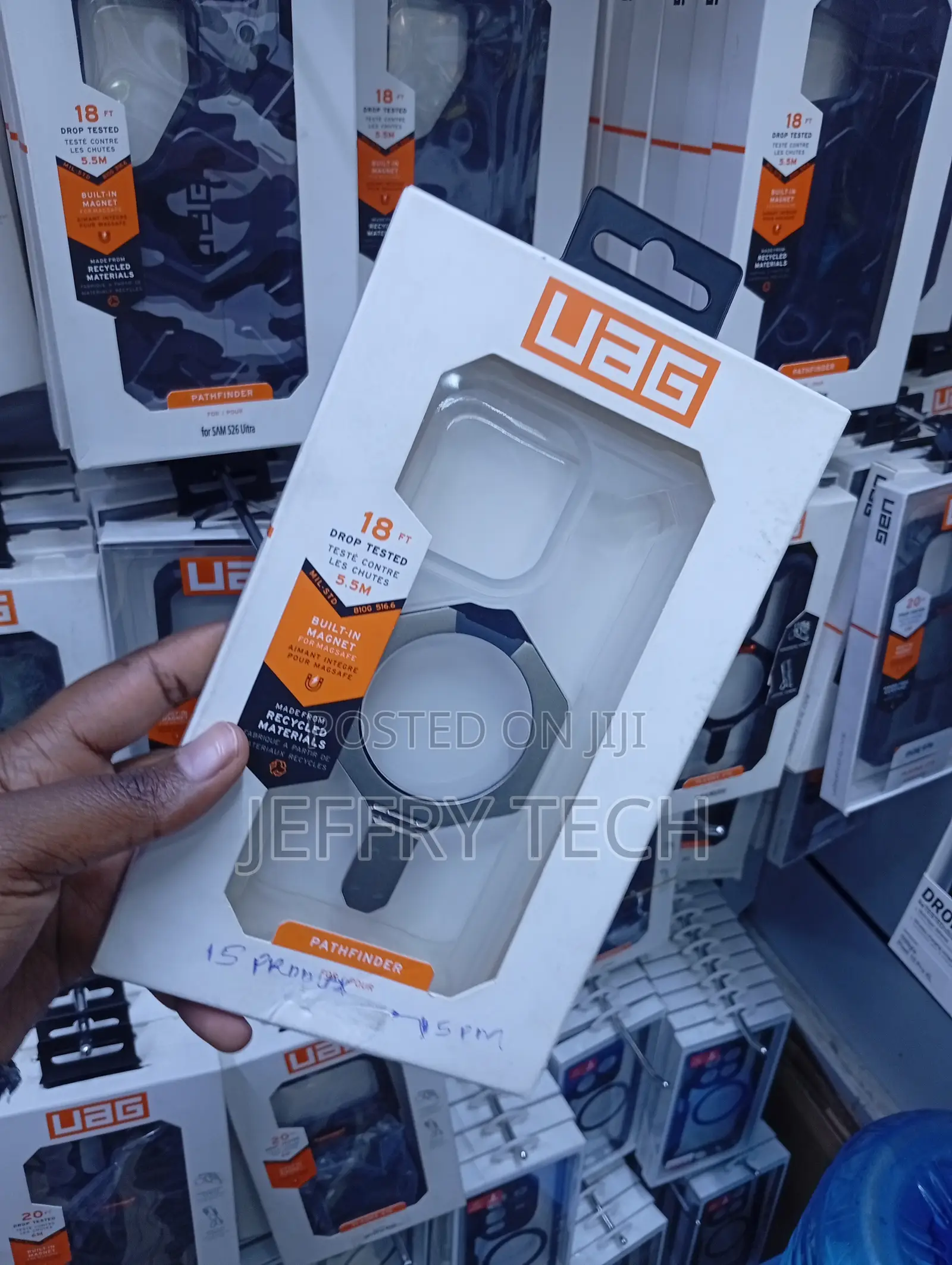 Urban Armor Gear Series Case With MagSafeiPhone 15 Pro Max.