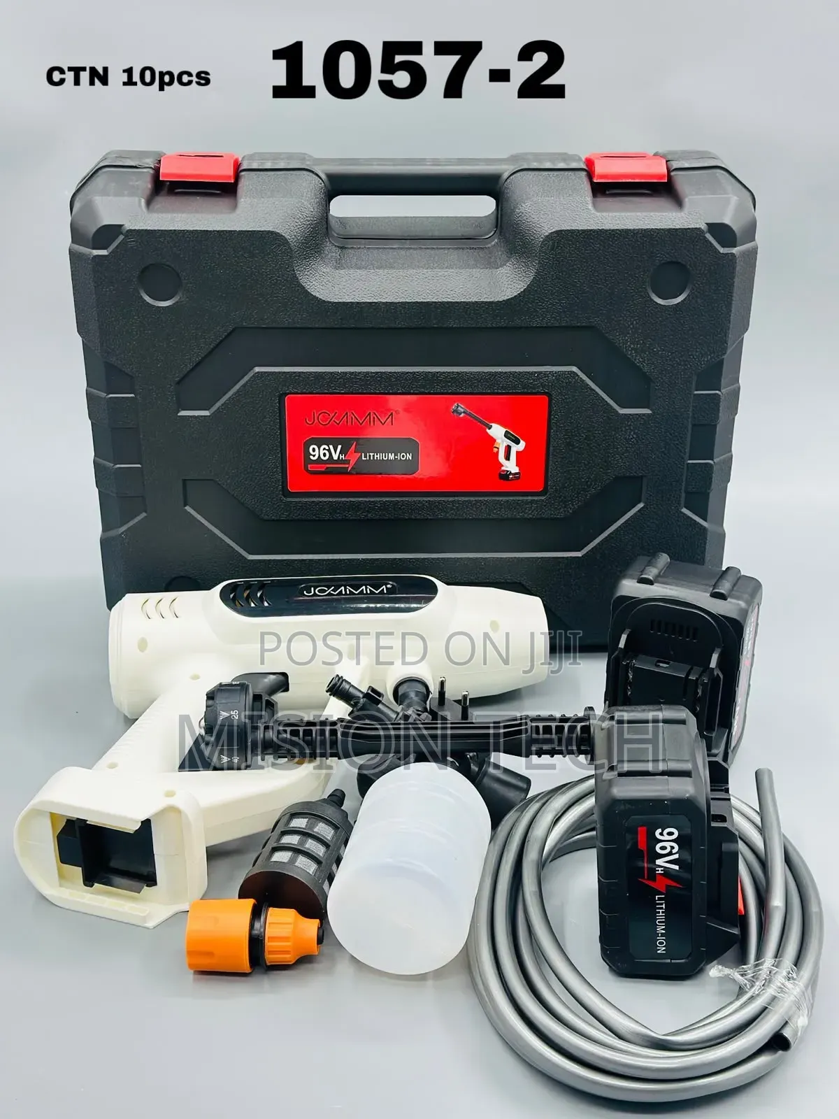 Portable Cordless High-Pressure Car Wash Spray Gun Set** 