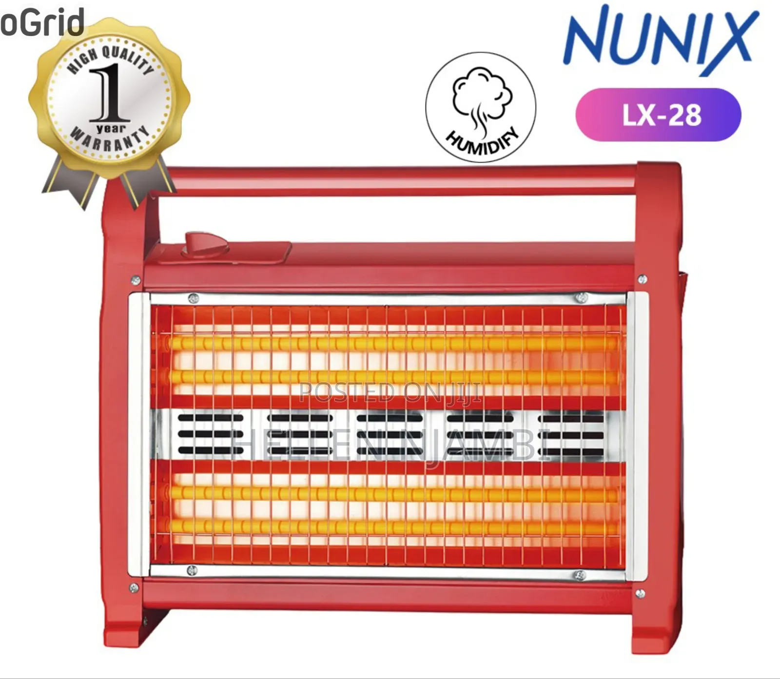 Nunix Room Heater With Humidifier