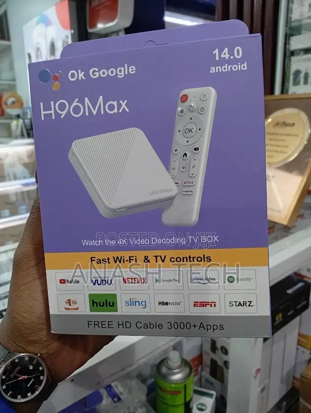 Android 14 TV Box – Smart Entertainment Media Player