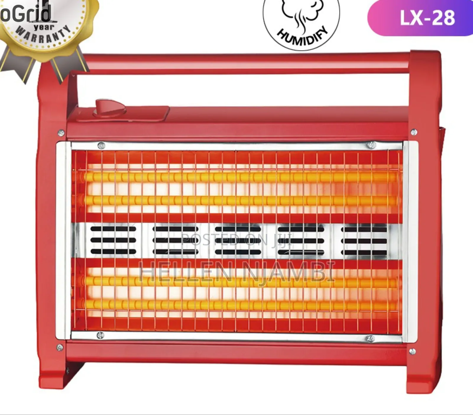 Nunix Room Heater With Humidifier