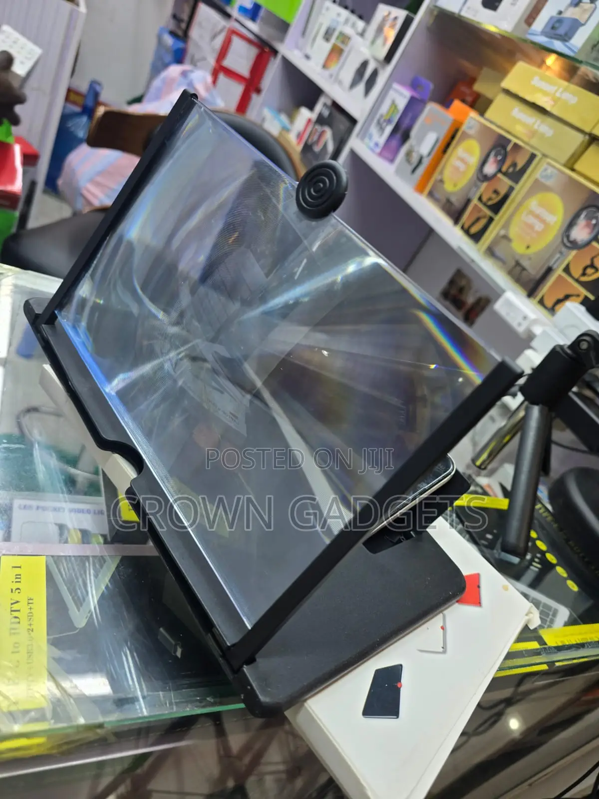 Mobile Phone Screen Magnifier 3D Video Amplifier 2x-4x Zoom