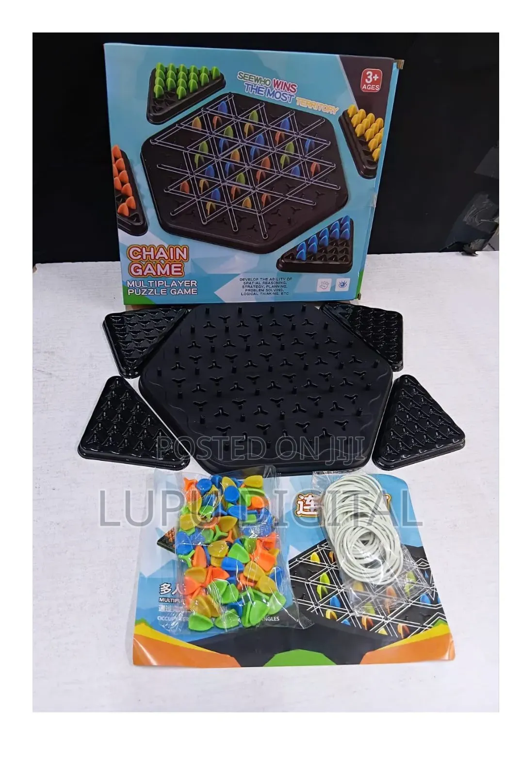 Linkeage Geometry Chain Game