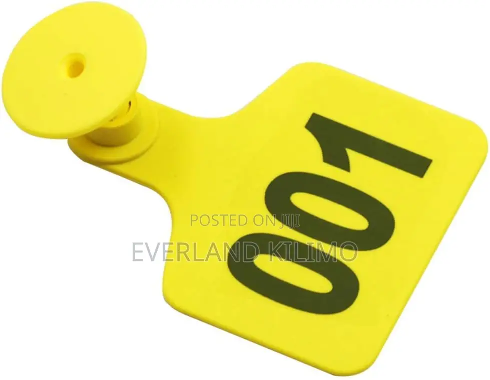 Numbered Large Plastic Cattles Pen Identification Tag