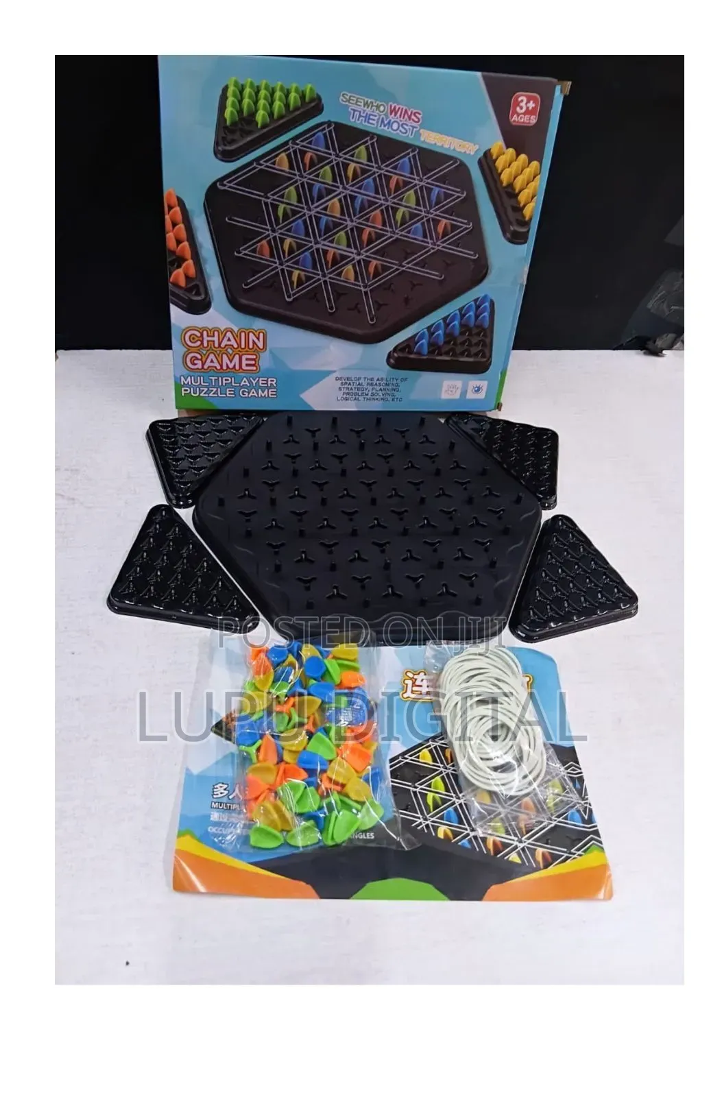 Linkeage Geometry Chain Game