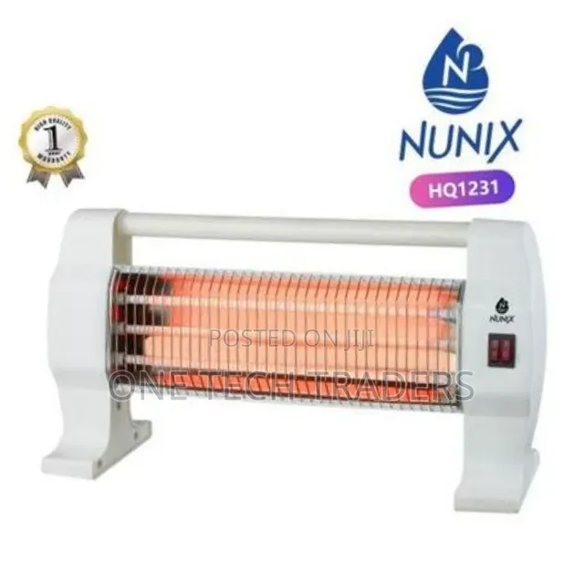 Nunix Electric Portable Quartz Room Heater With 3 Heat Control