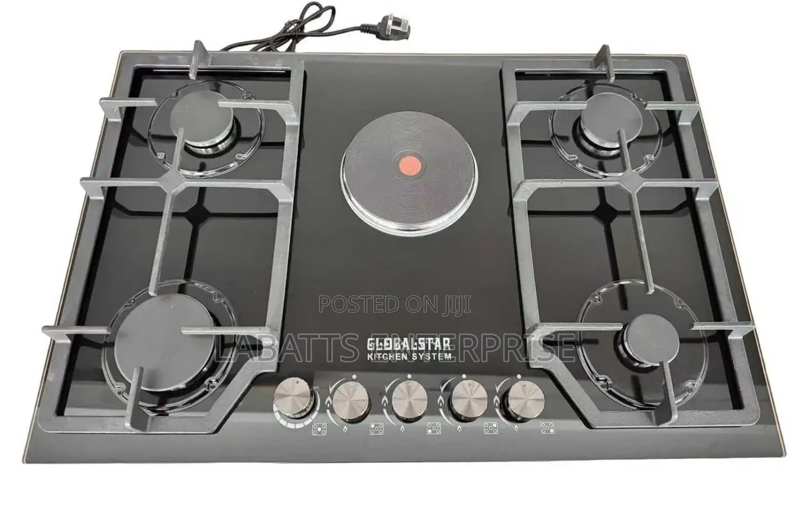 Globalstar GS-5G23
Gas Stove( 4+1) Hob Cooker