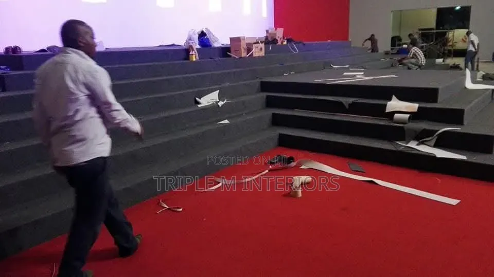 Heavy-Duty Delta 4mm Carpet for Churches Large Halls