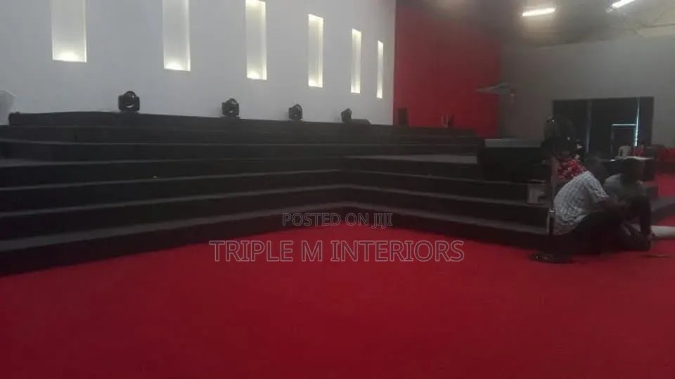 Heavy-Duty Delta 4mm Carpet for Churches Large Halls