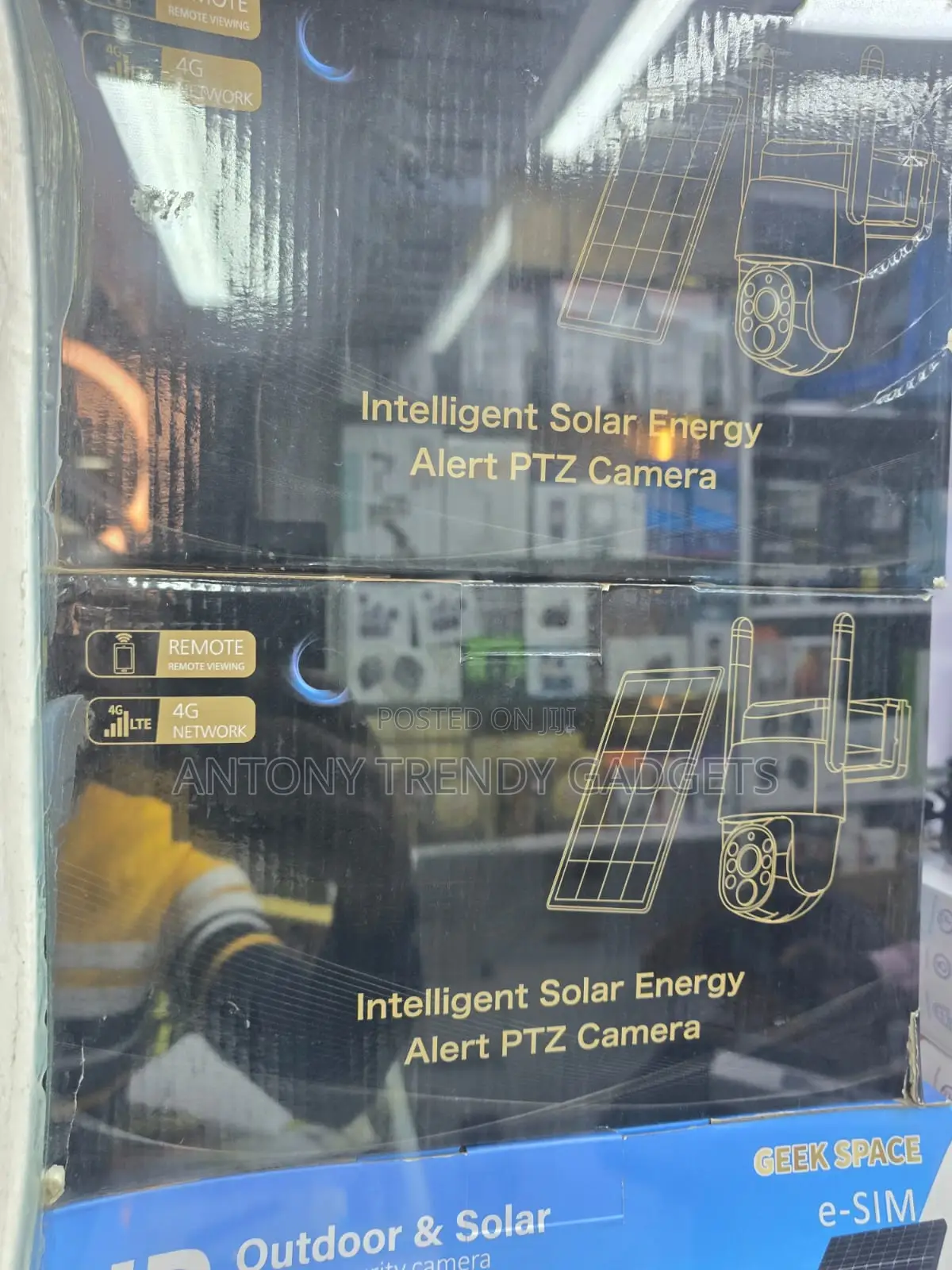  5G Solar Security Camera Dual SIM Outdoor CCTV AI Detection