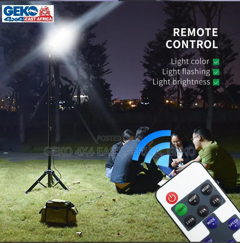 Camping LIGHT With Tripod Outdoor Camping Flood Lights