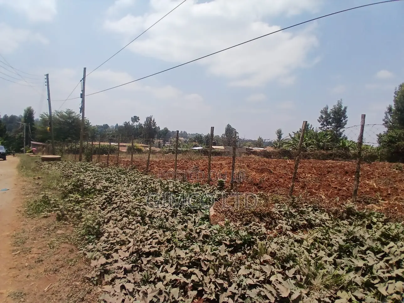 3/4 Plot for Sale in Thindigua Kiambu Road