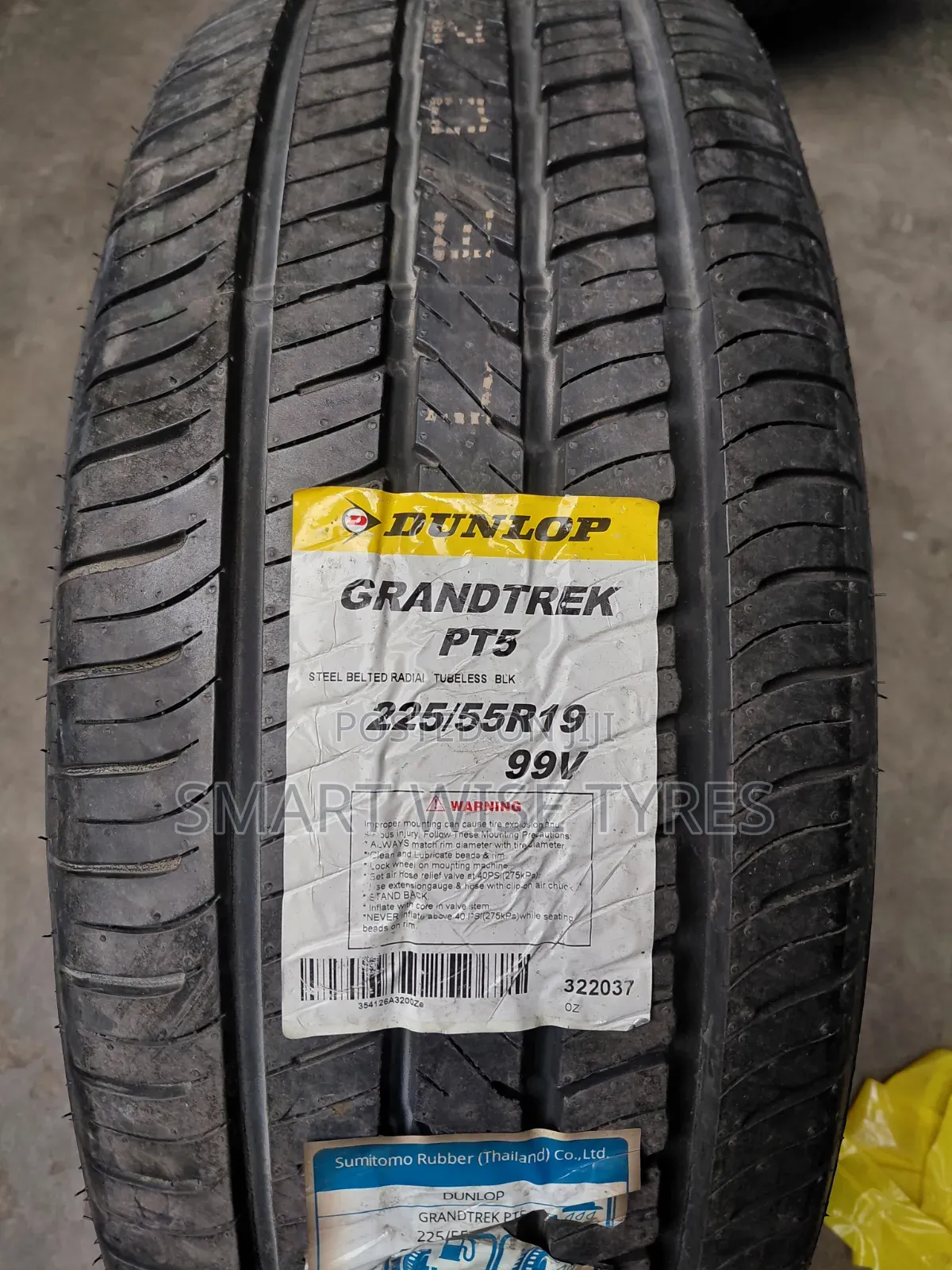 225/55r19 Dunlop Grandtrek Pt5