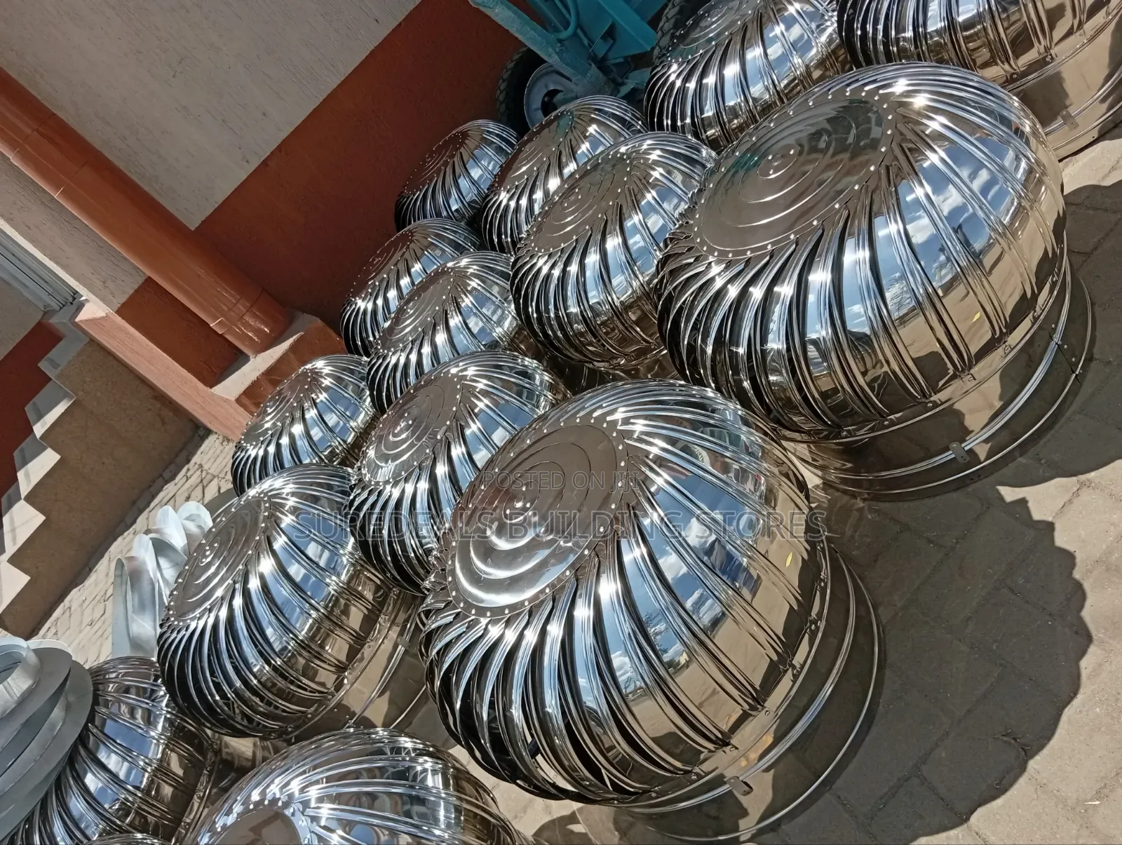 Wind Driven Cyclone / Ventilation System 500mm