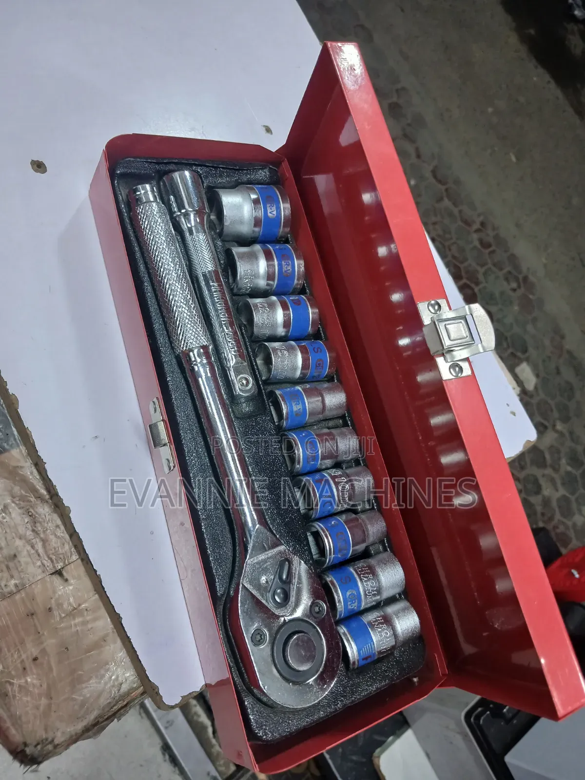 12-Piece 1/2-Inch Drive Chrome Vanadium