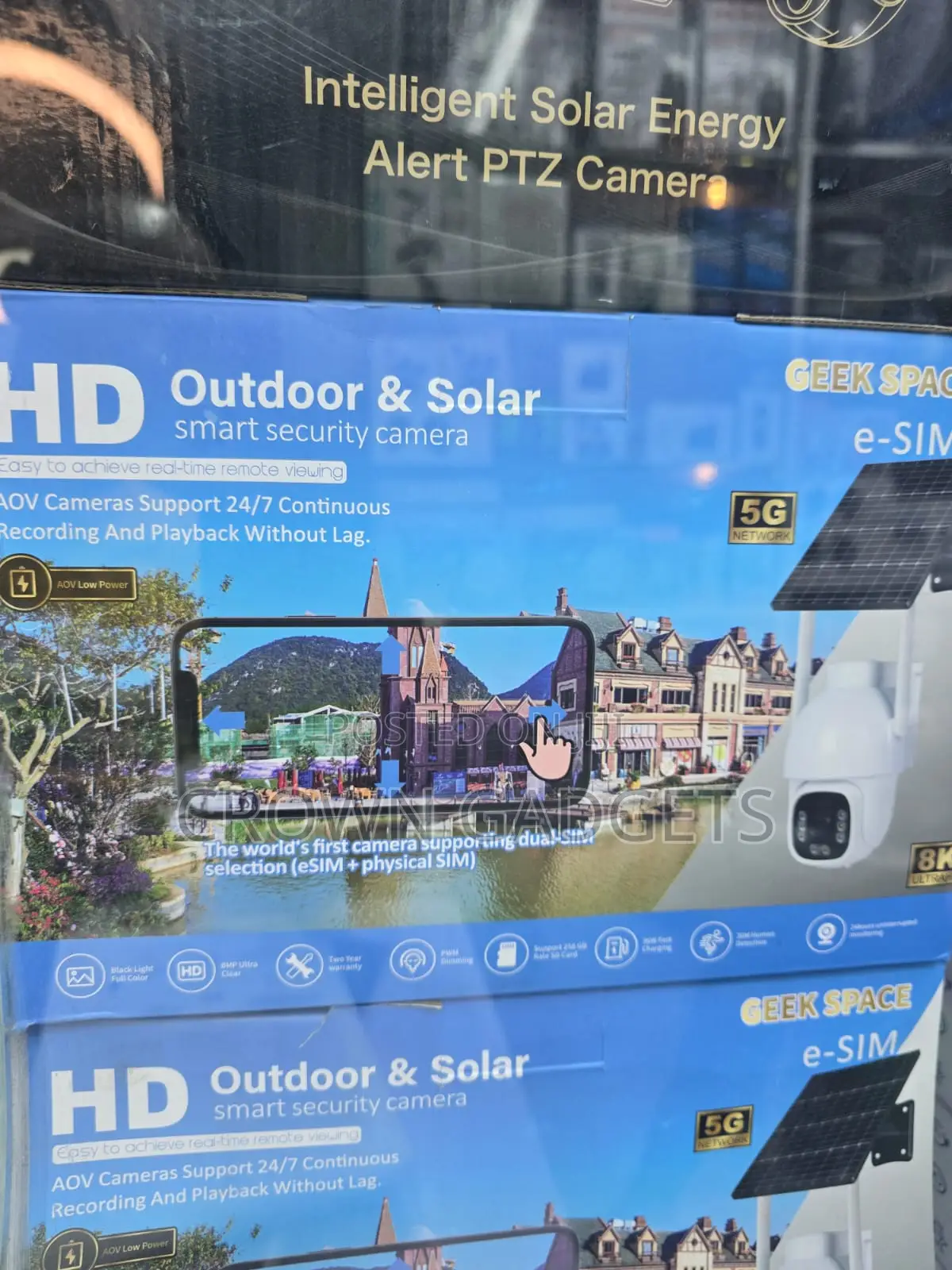 Geek Space Solar Smart Security Camera,