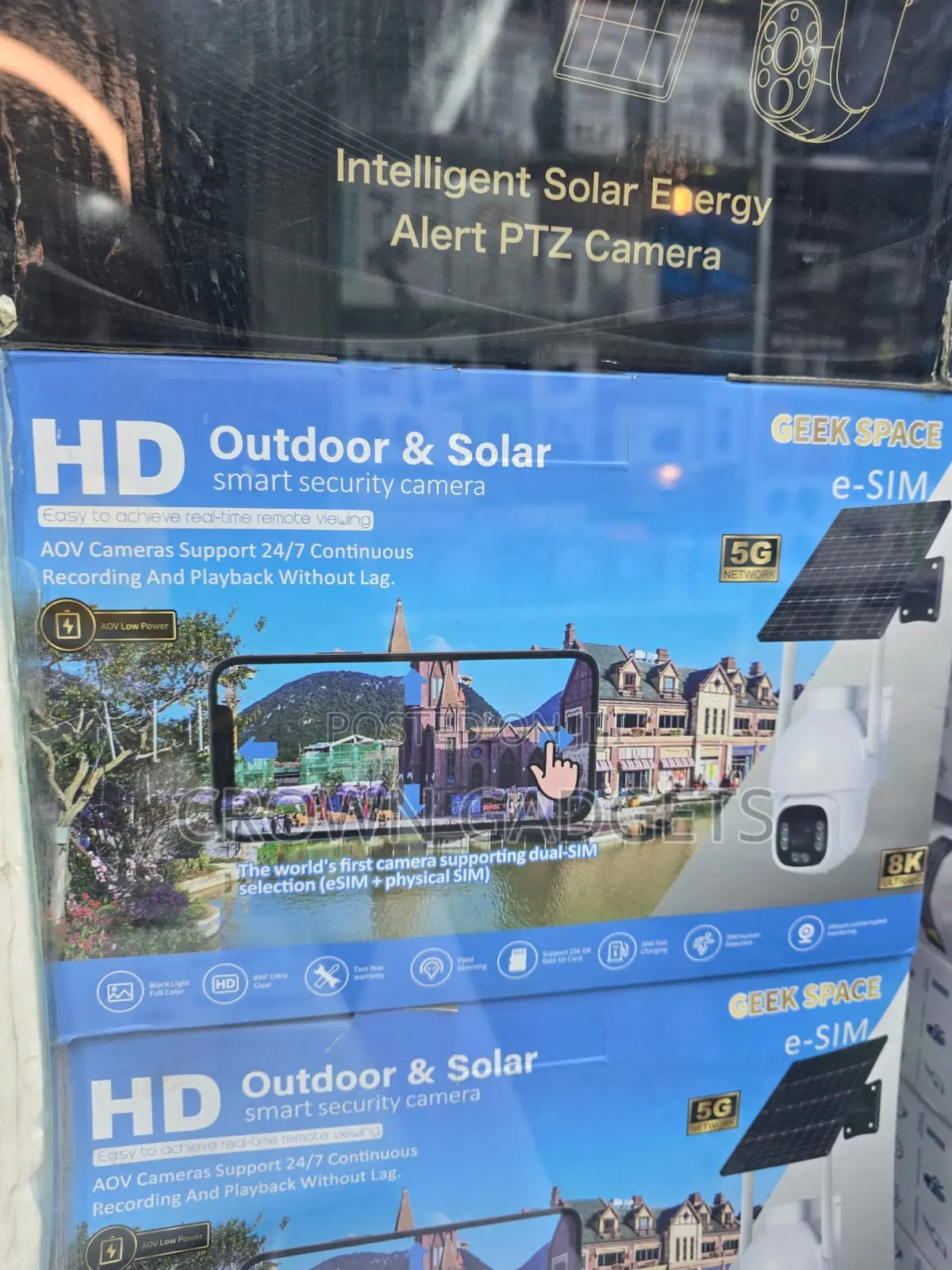 Geek Space Solar Smart Security Camera,