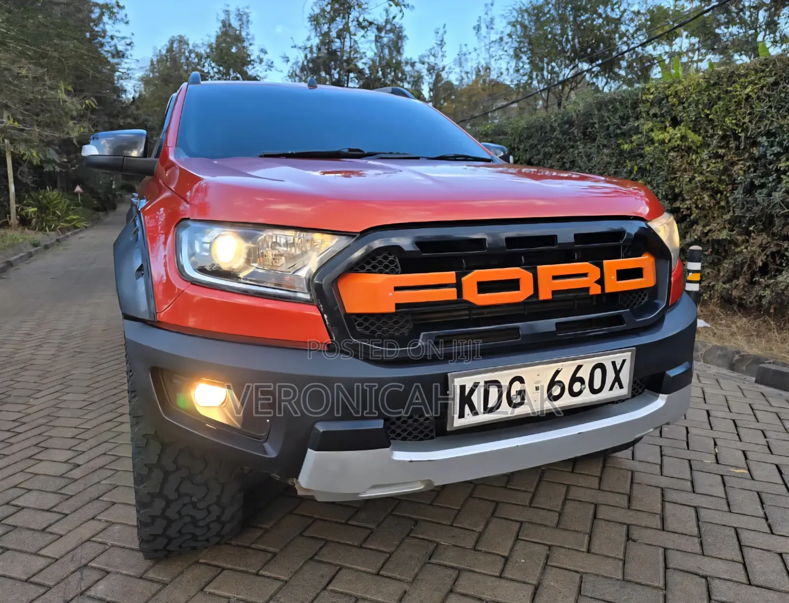 Ford Ranger Wildtrak 2014 Orange