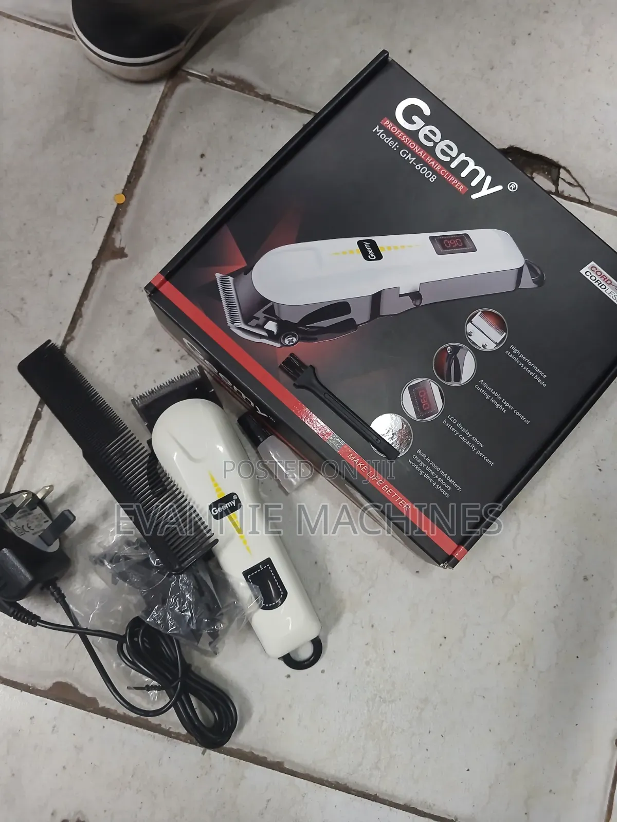 Geemy Electric Hair Shaver