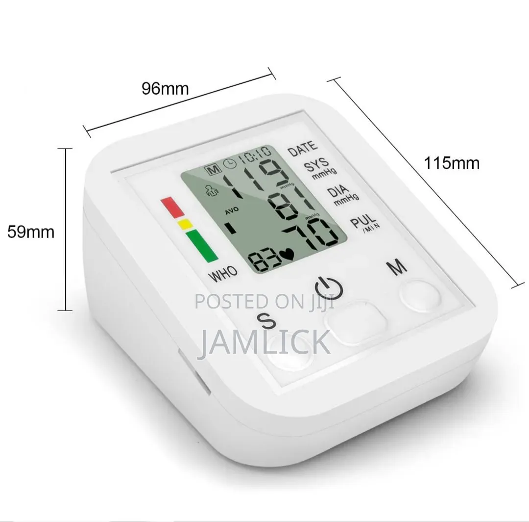Digital Arm Blood Pressure Pulse Monitor - Pm
