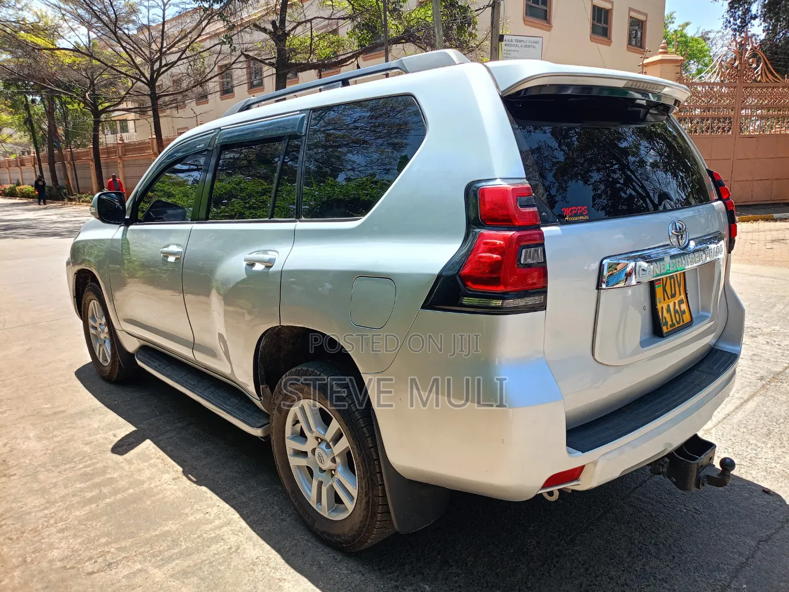 Toyota Land Cruiser Prado 2012 Silver