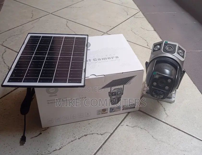 Smart Net V380 Dual Lens 4G Solar Security