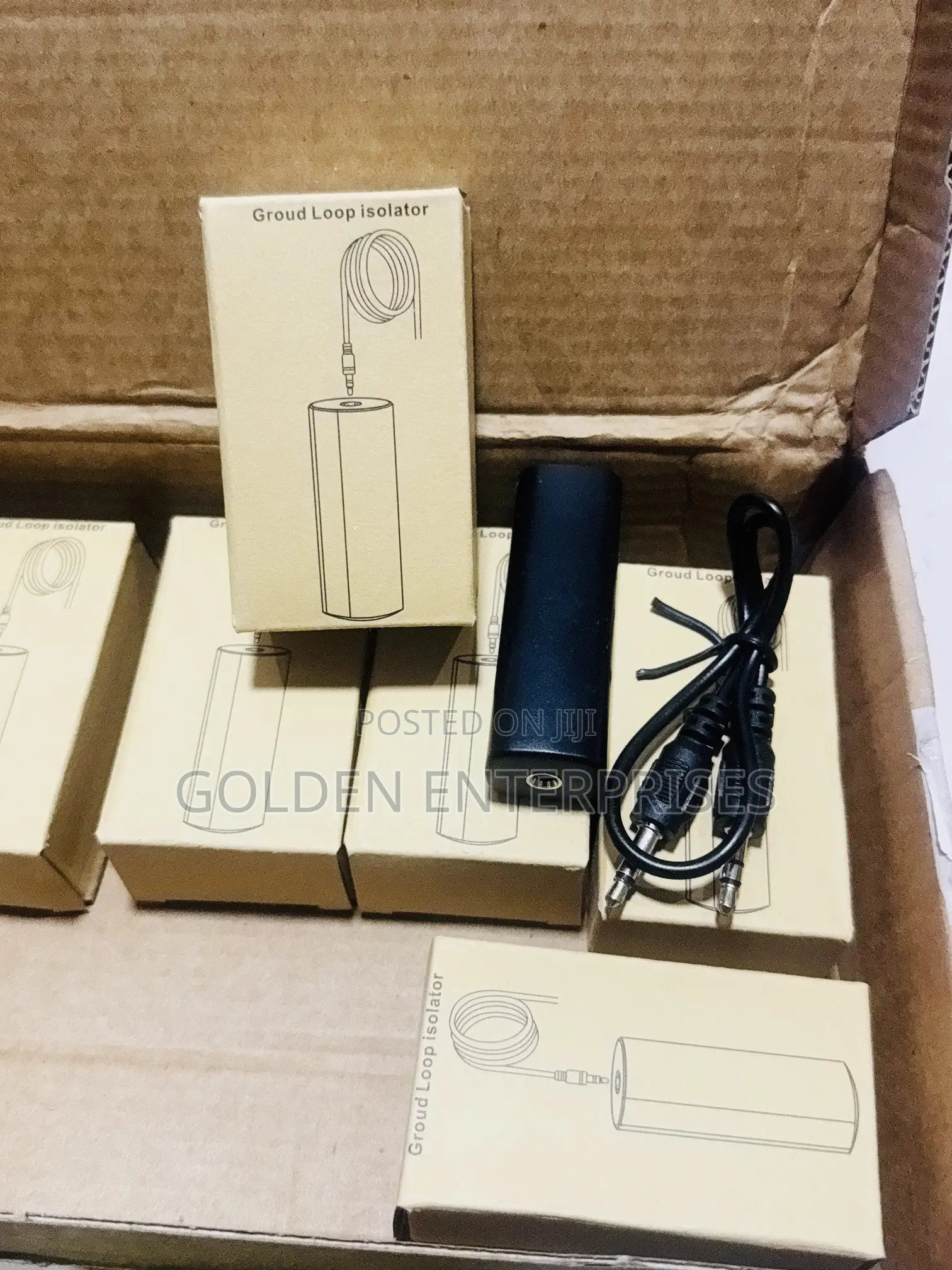 Car Audio Noise Suppressor – 3.5mm Ground Loop Interference Eliminator