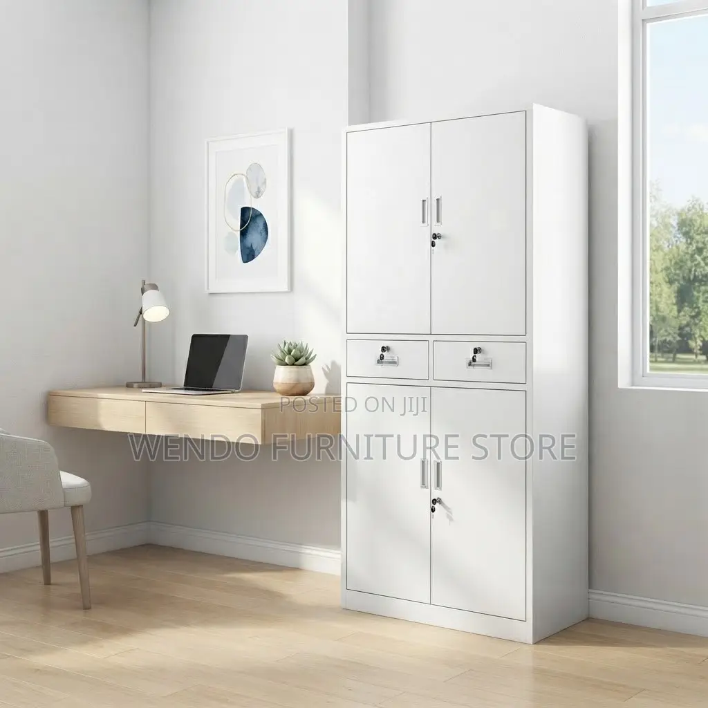 Office Cabinet; Steel Executive Offices Files Cabinets With 4 Doors