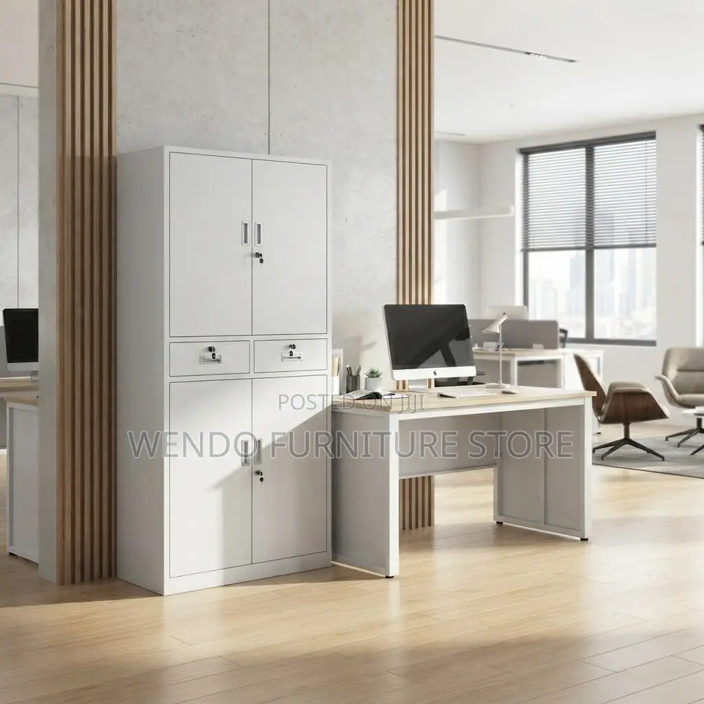 Office Cabinet; Steel Executive Offices Files Cabinets With 4 Doors