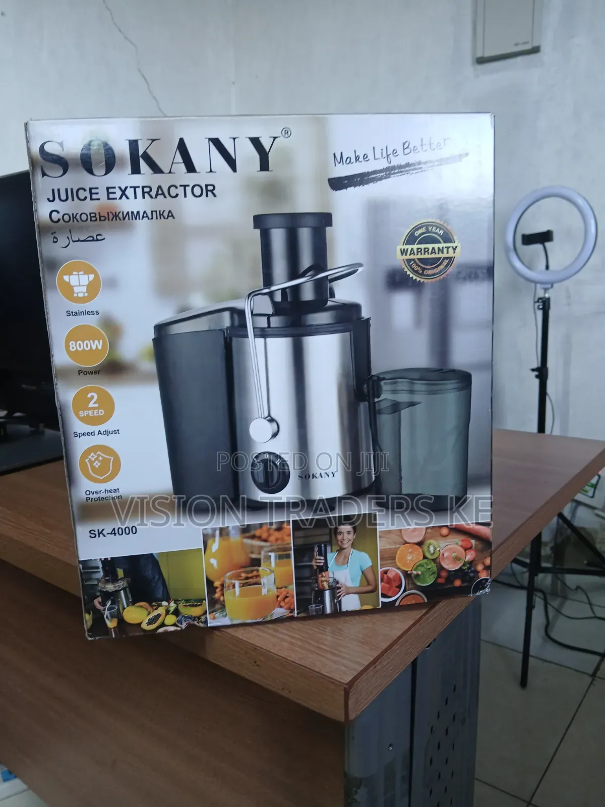 Sokany Juice Extractor 800Watts