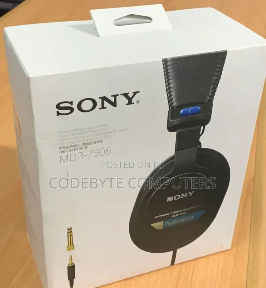 Sony MDR 7506 SOUND Monitor Headphones