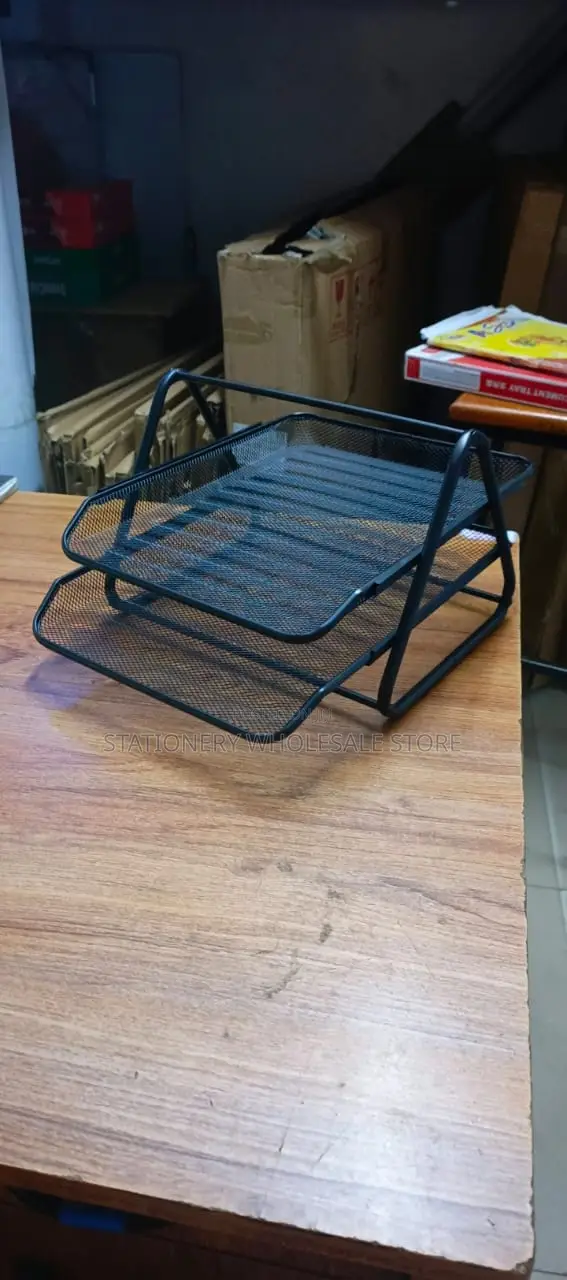 Two 2 Tier Document Tray