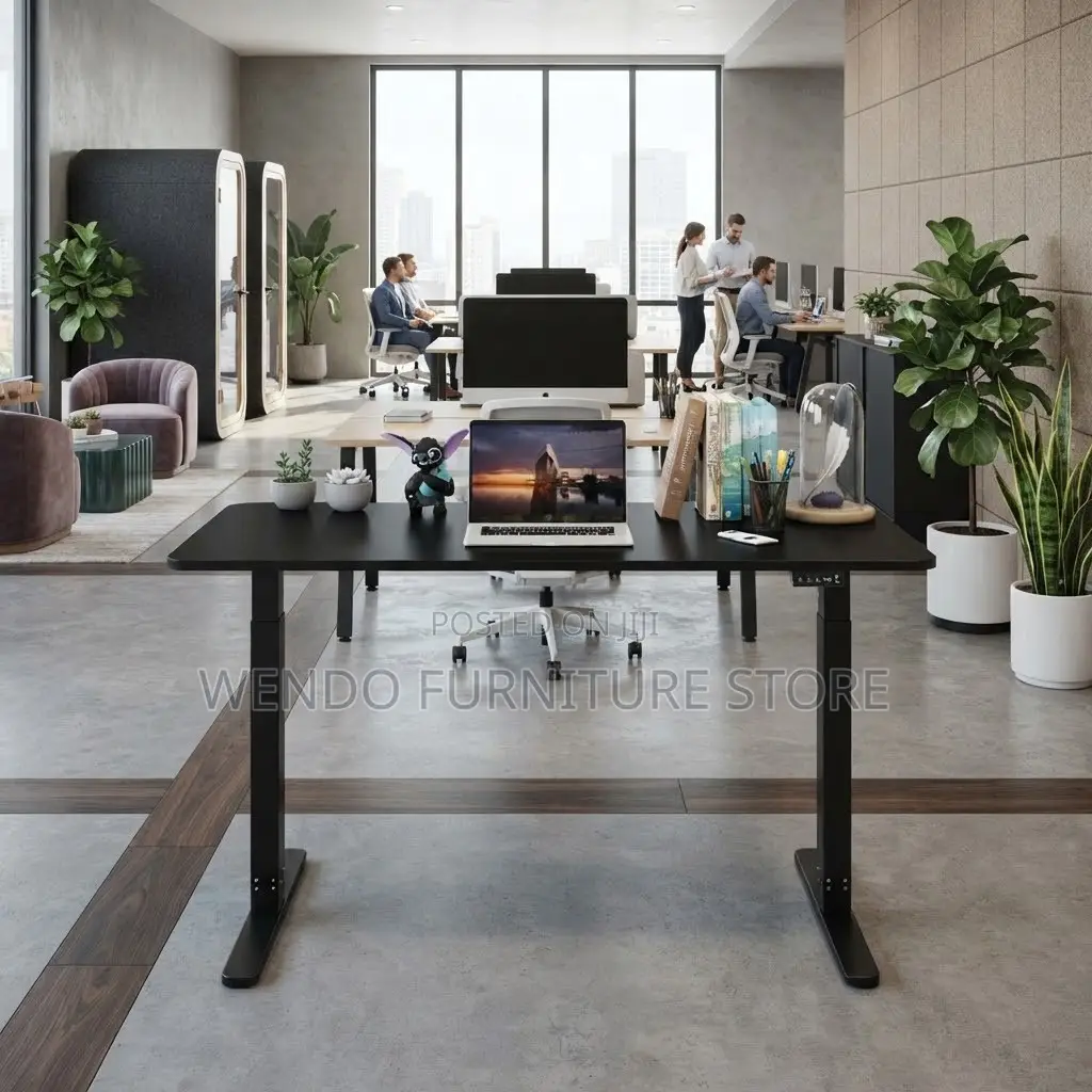 Office Desk; Smart 1400mm Electric Swift Height Standing Desk