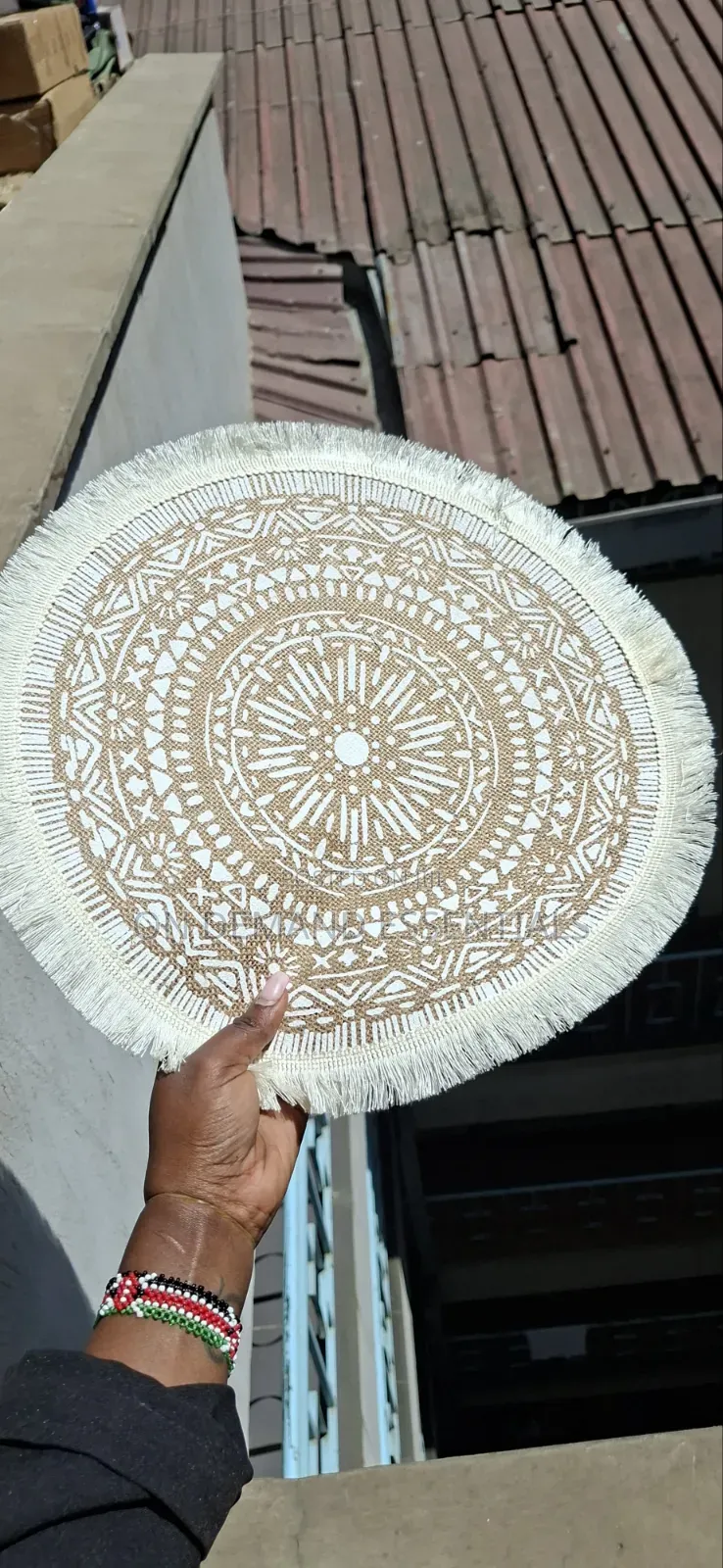 Round Wooven Jute Table Mats