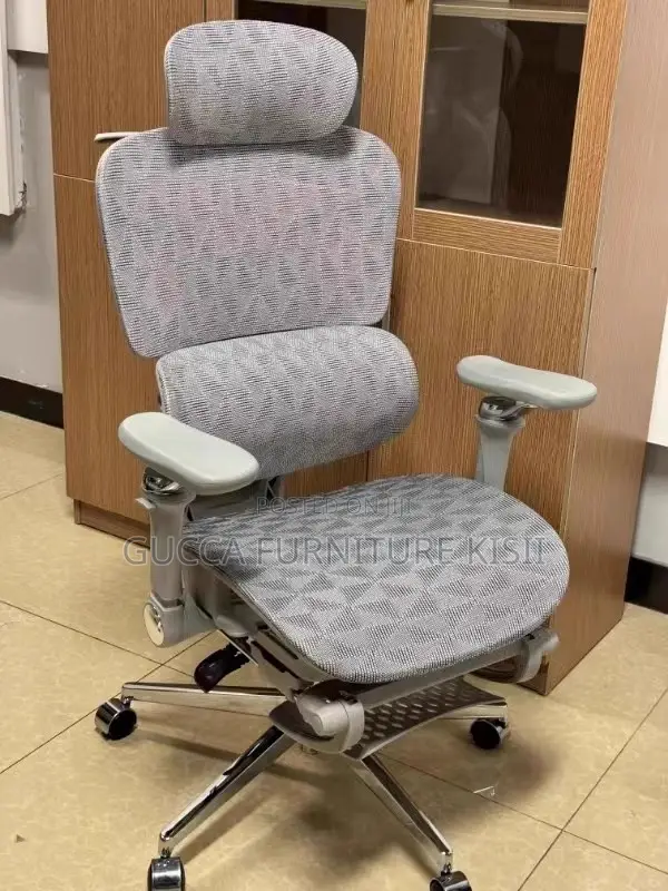 Office Chair; Orthopedic Office Chair With Footrest