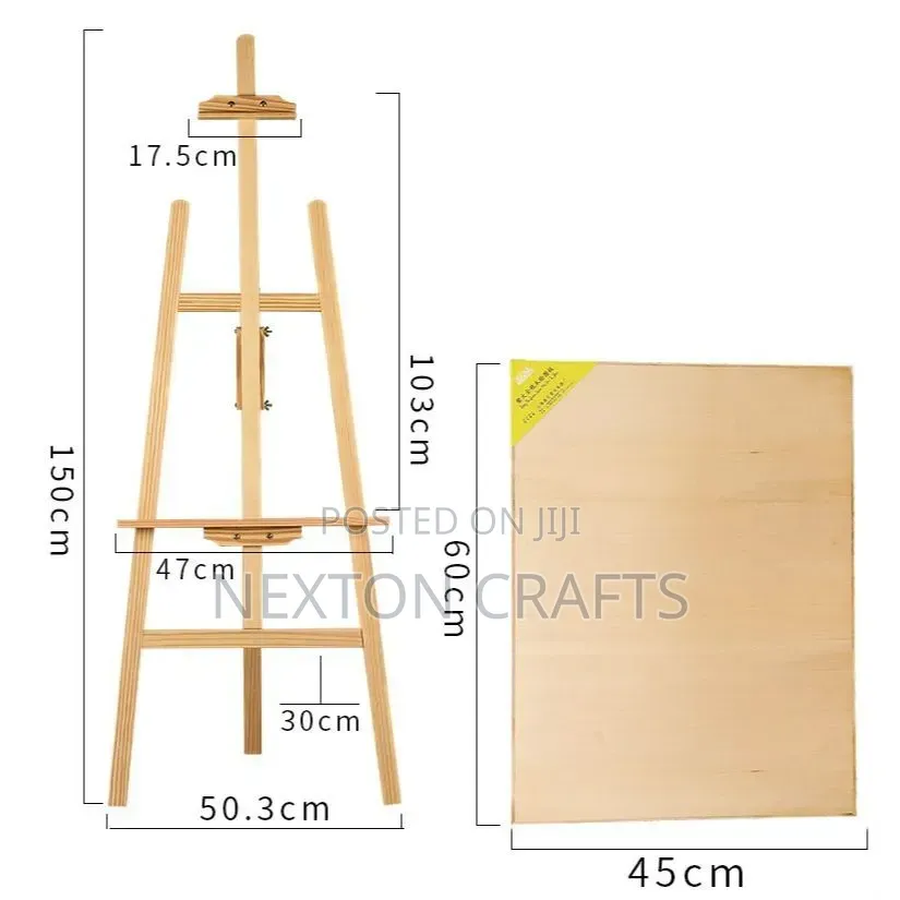 1.5M Artist Wooden Easel Stand